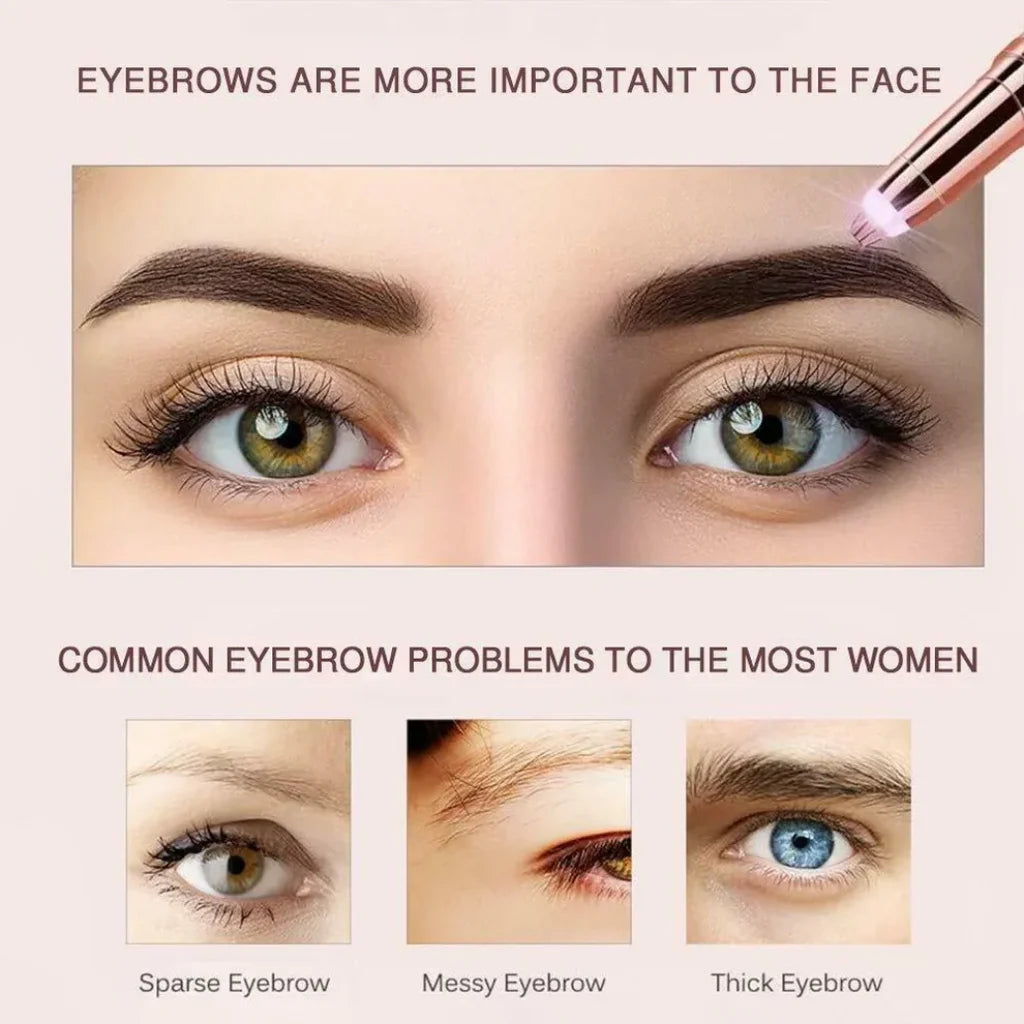 Painless Eyebrow Hair Remover for Women