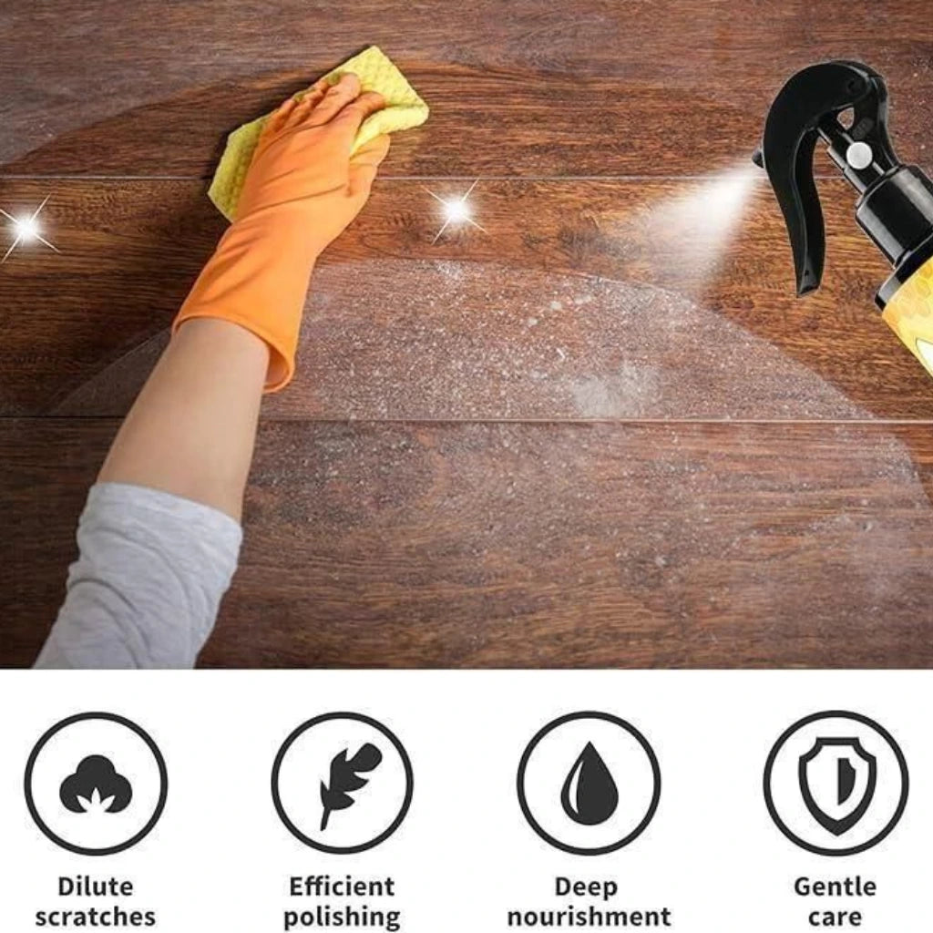 (Pack of 2) BeeWax Natural Furniture Polish & Cleaner Spray