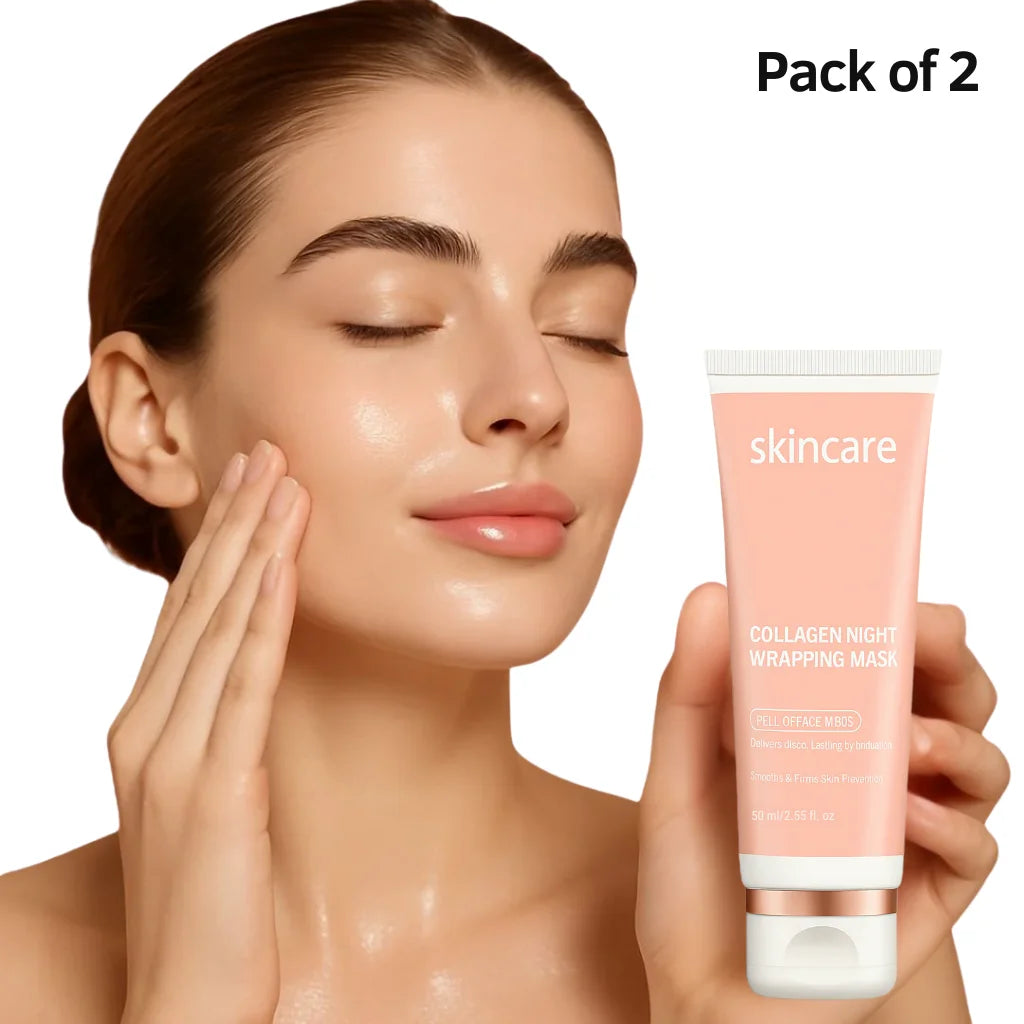 Korean Collagen Night Wrapping Peel Off Mask (Pack of 2)