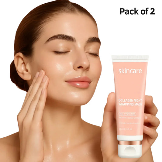 Korean Collagen Night Wrapping Peel Off Mask (Pack of 2)