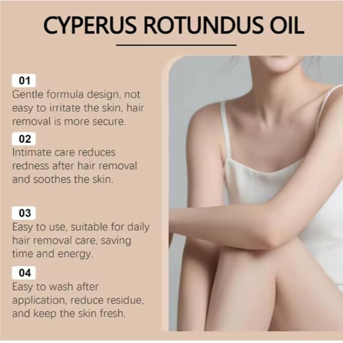 Cyperus Post Hair Removal Essential Oil – Layali Follicle Calm Oil