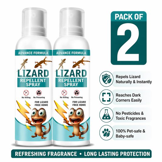 (Pack of 2) Lizard Repellent for Home Spray Pest Control