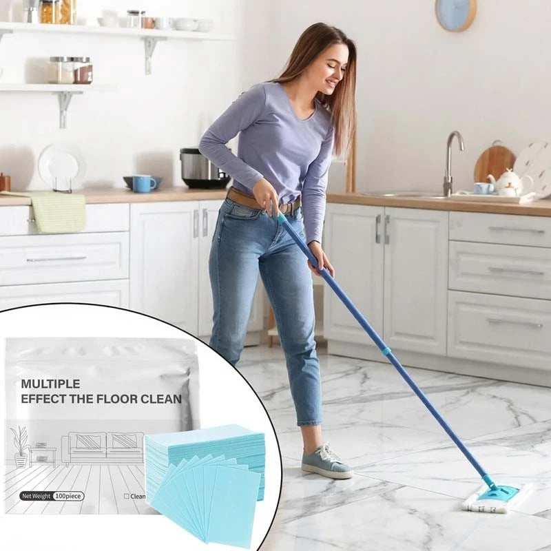 (Pack of 2) Floor Cleaning Sheets – Multi-Surface Floor Cleaner Sheets