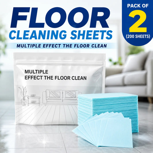 (Pack of 2) Floor Cleaning Sheets – Multi-Surface Floor Cleaner Sheets