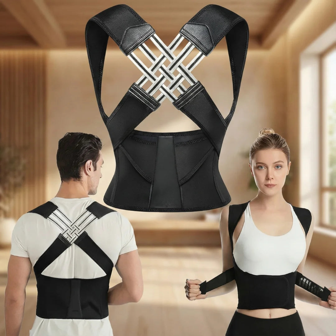 Adjustable Posture Support Belt for Men & Women – Back & Shoulder Support