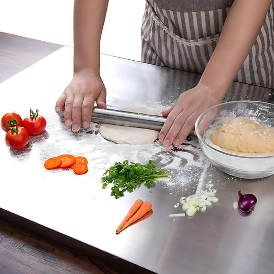 Premium Stainless Steel Anti-Skid Kitchen Chopping Board (50% OFF)