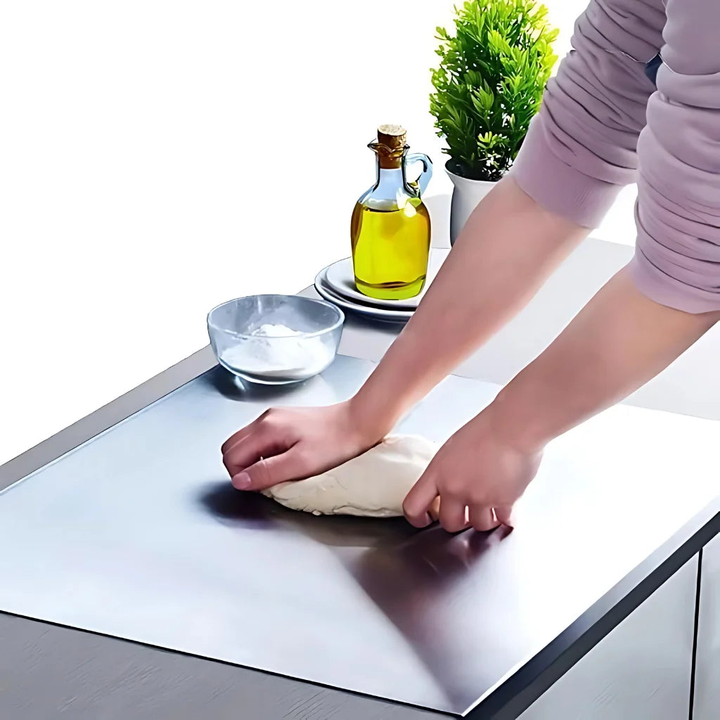 Premium Stainless Steel Anti-Skid Kitchen Chopping Board (50% OFF)