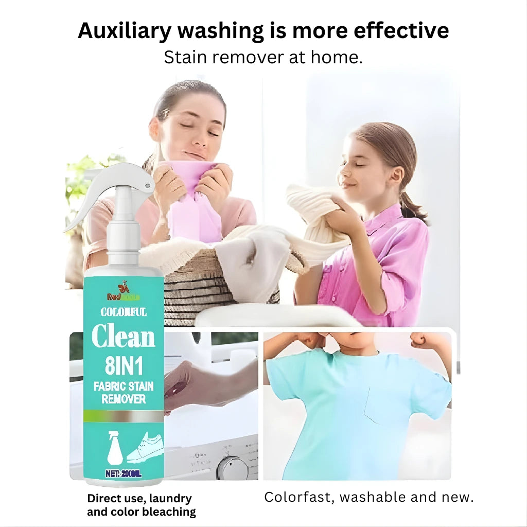 8-in-1 Fabric Stain Remover Spray - Buy 1 Get 1 Free