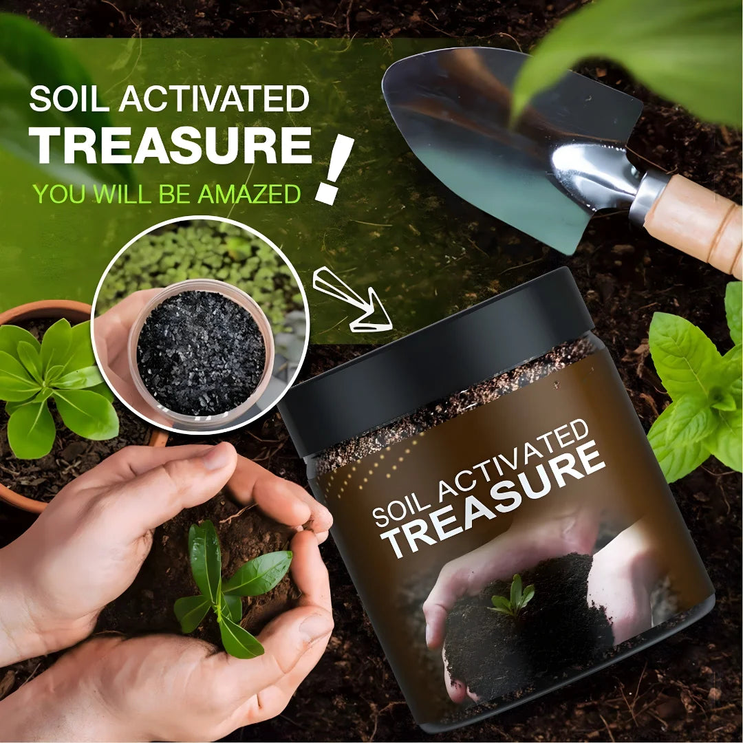 (Pack of 2) Premium Soil Activator - Organic Soil Activated Treasure