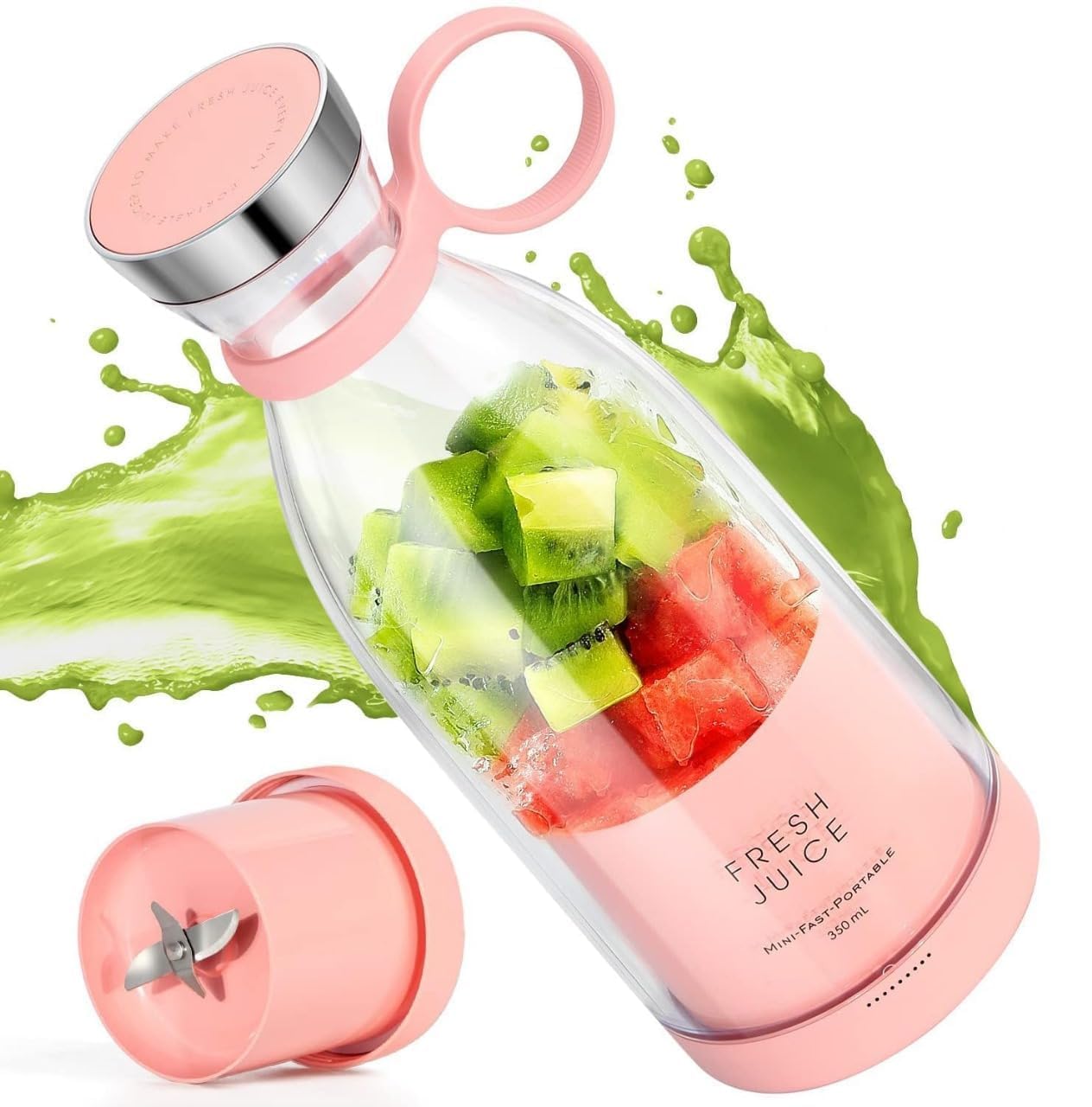 Portable Mini Blender for Fresh Juice – USB Rechargeable Personal Smoothie Maker