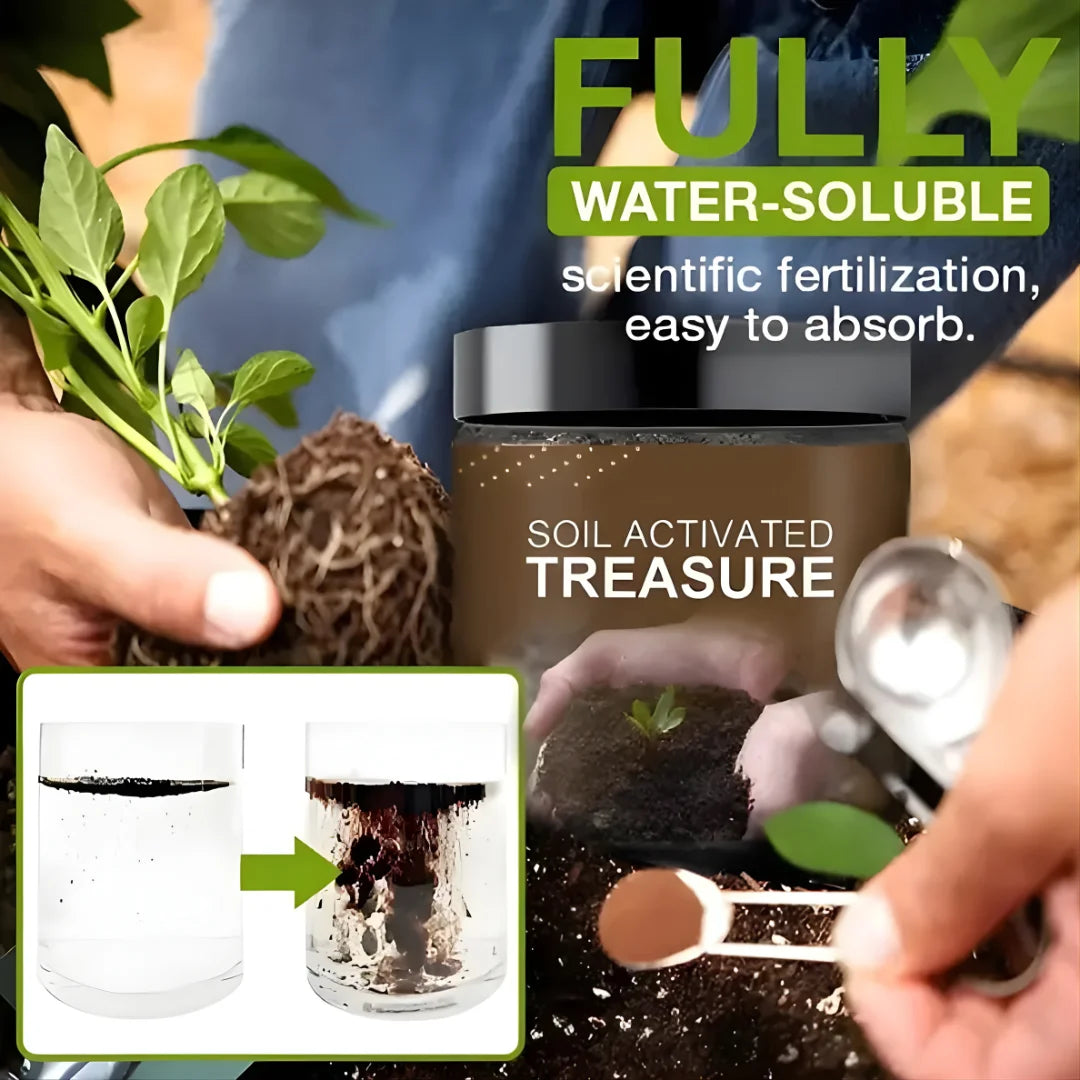 (Pack of 2) Premium Soil Activator - Organic Soil Activated Treasure