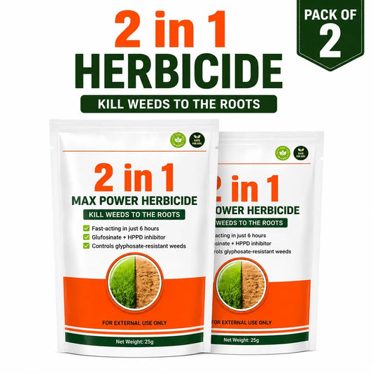 (Pack of 2) Dual-Action Weed Killer Max Power Herbicide
