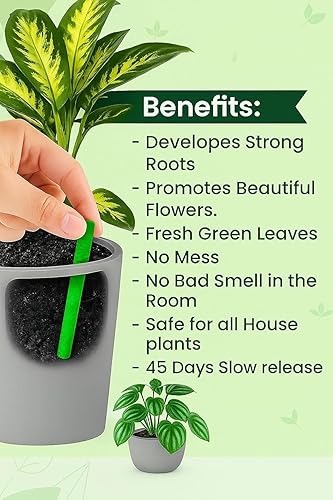 Plant Food Sticks for Indoor & Outdoor Plants pack 2(50pcs)