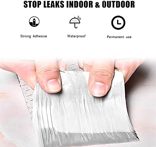 Flashing Tape Waterproof Leak Repair Tape – Heavy Duty Self-Adhesive Aluminum Sealing Tape