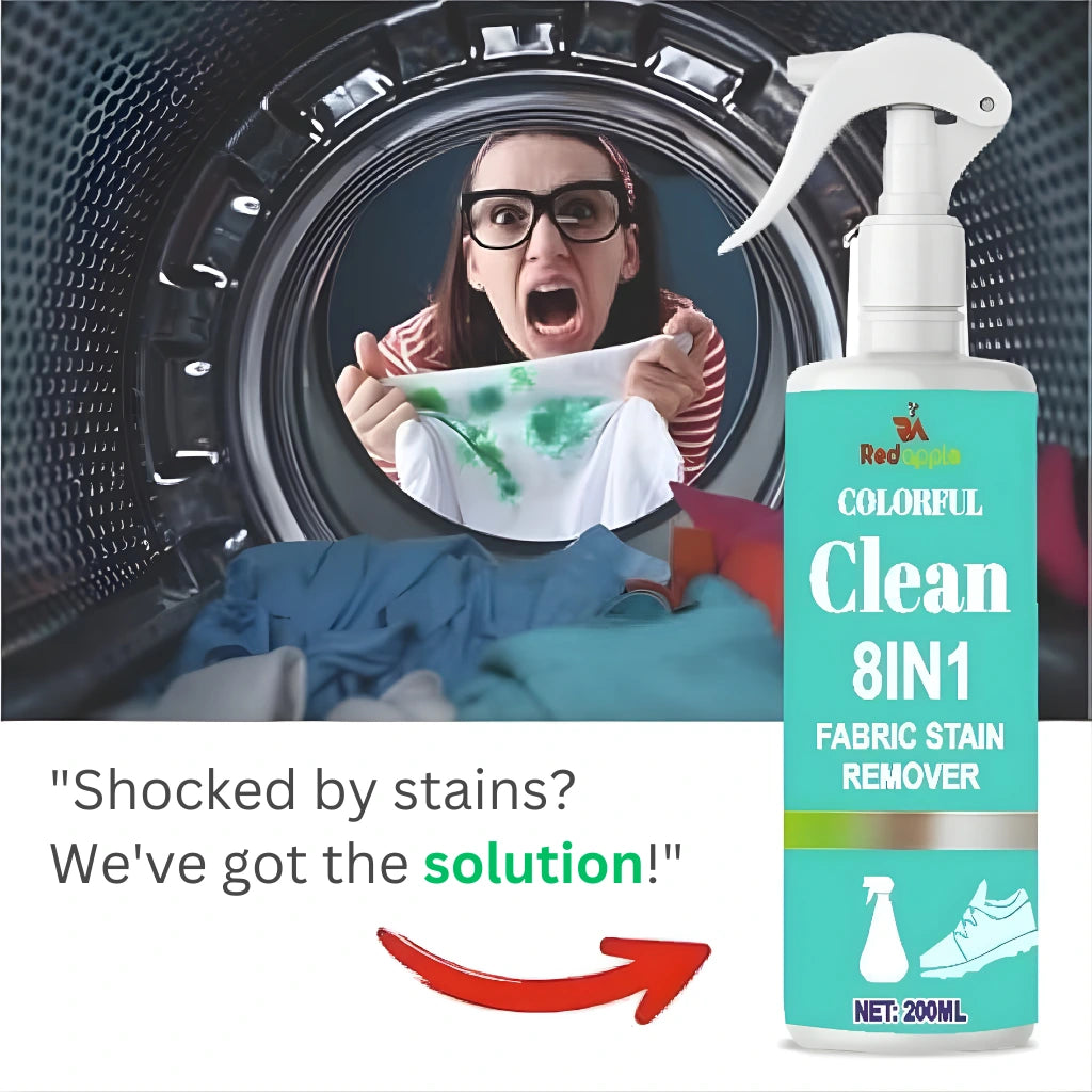 8-in-1 Fabric Stain Remover Spray - Buy 1 Get 1 Free