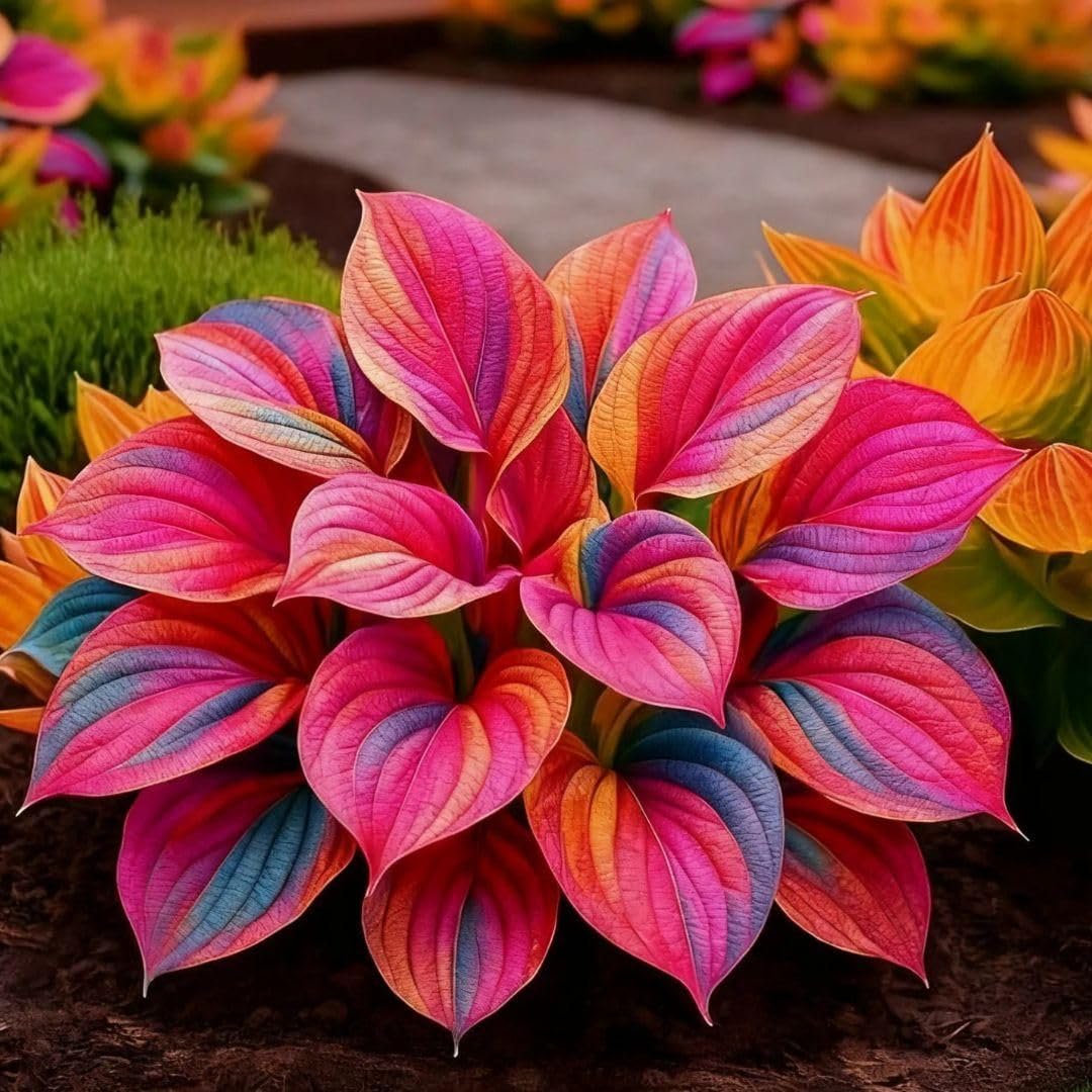 Imported Hosta Seeds with Free Plant Growth Supplement – Pack of 1