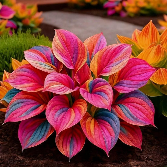 Imported Hosta Seeds with Free Plant Growth Supplement – Pack of 1