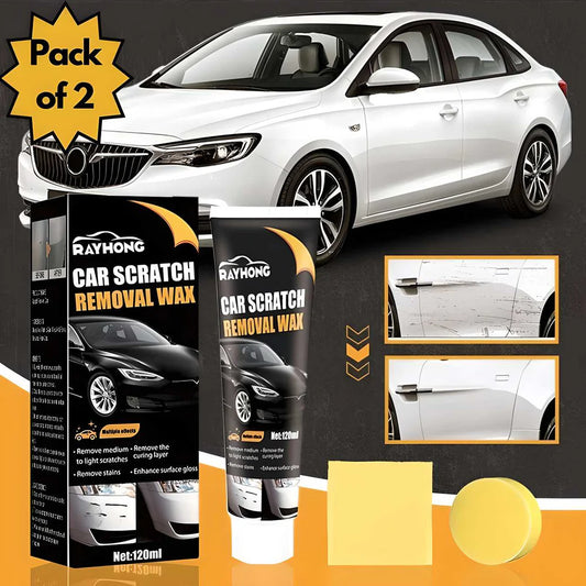 (Pack of 2) Car Scratch Removal Wax