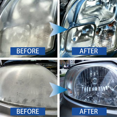 (Pack of 2) Car Headlight Repair Fluid Scratch Remover