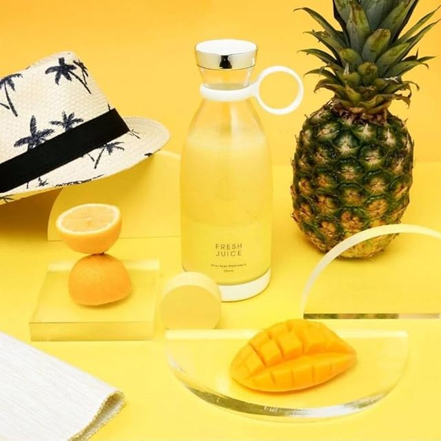 Portable Mini Blender for Fresh Juice – USB Rechargeable Personal Smoothie Maker