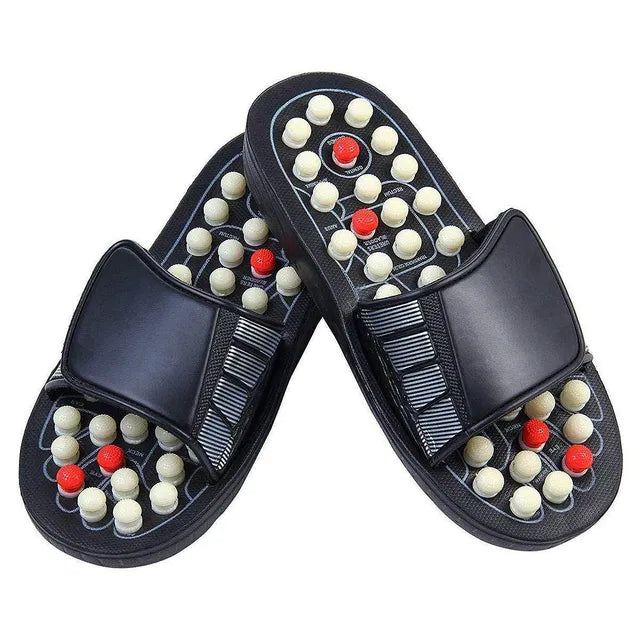 Acupressure & Magnetic Therapy Slippers for Foot Comfort & Relaxation (Unisex)