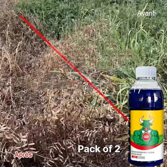 (Pack of 2) Organic High-Concentration Glufosinate Herbicide for All Crops