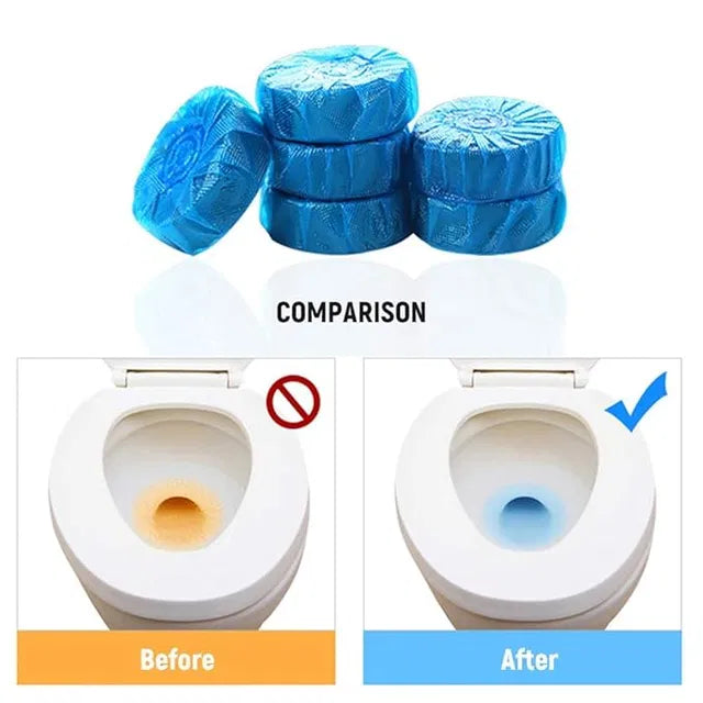 Toilet Cleaning Tablet- Toilet Deodorizer Bathroom Cleaner Tablet