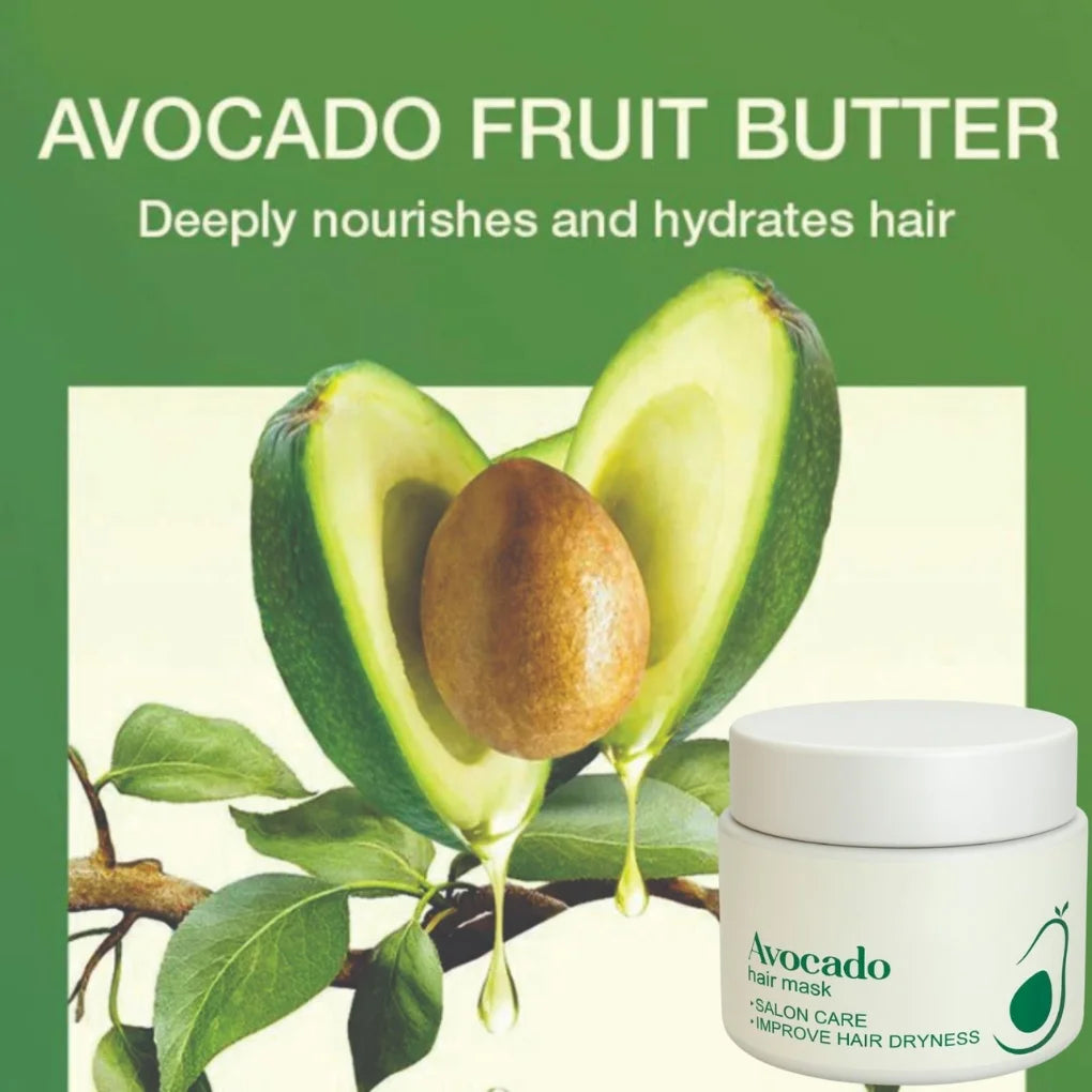 Avocado Hair Mask Pack of 2 – Deep Conditioning Hair Spa Cream