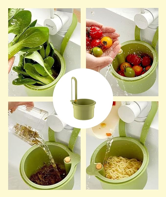 (Pack of 2) Kitchen Sink Drain Basket – Durable Sink Drain Filter