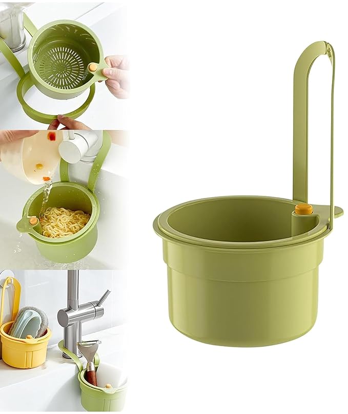 (Pack of 2) Kitchen Sink Drain Basket – Durable Sink Drain Filter