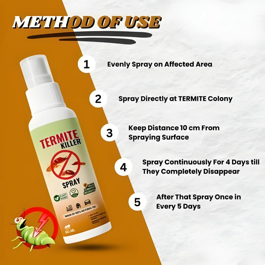 (Pack of 3) Best Termite Killer Spray | Dimak Spray for Wood & Furniture