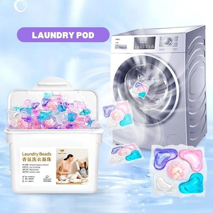(Pack of 100) 4 in 1 Laundry Detergent Pods