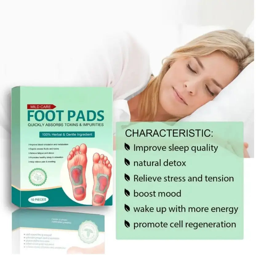 (Pack of 2) Foot Pads 20 Patches - Foot Detox Pads