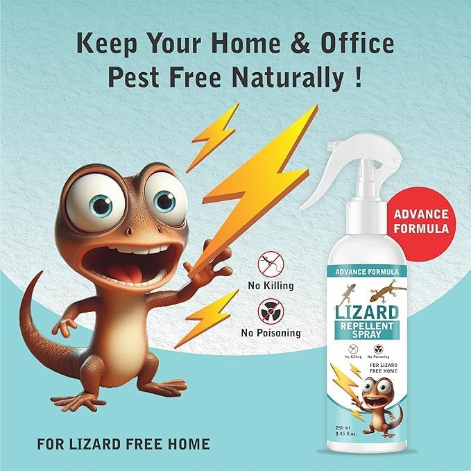 (Pack of 2) Lizard Repellent for Home Spray Pest Control