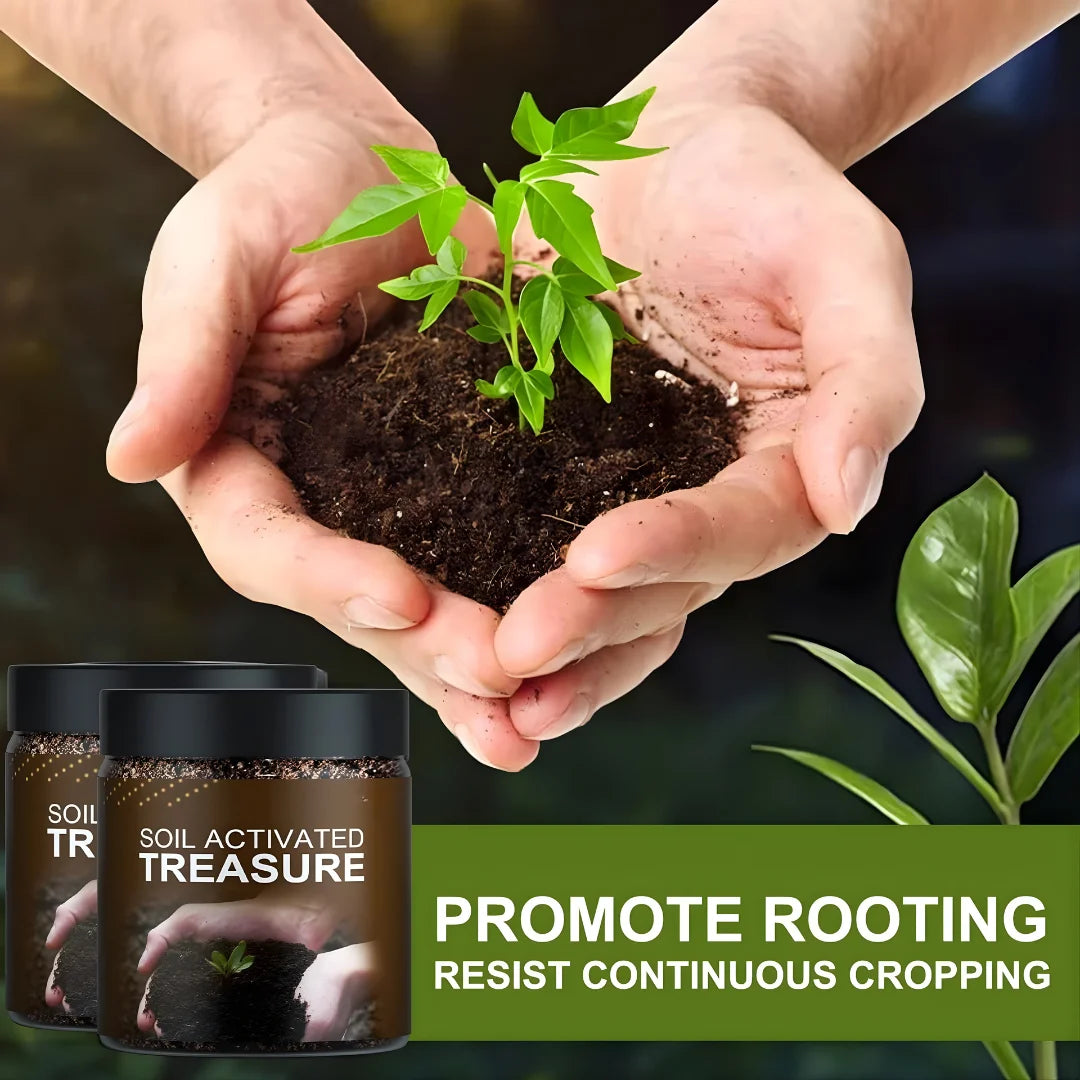 (Pack of 2) Premium Soil Activator - Organic Soil Activated Treasure