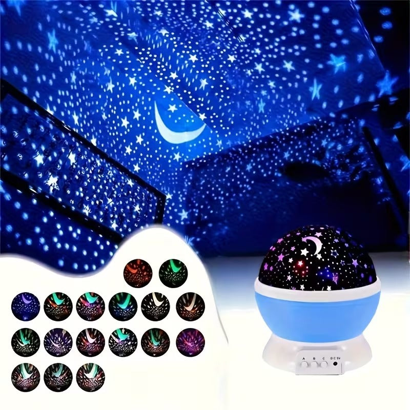Star Master Galaxy Projector Night Lamp – Romantic LED Sky Light for party,Bedroom & Home Décor