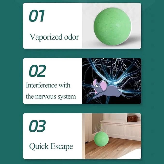 (10 Tablet) Mouse Repellent Pills – Rat Controller Pills for Home & Vehicles