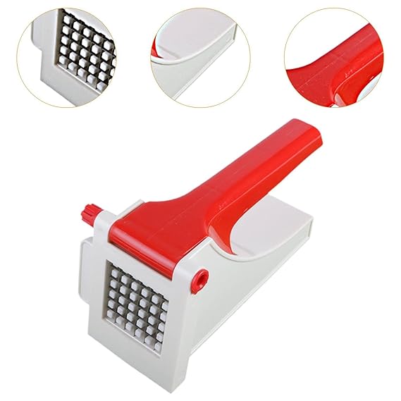French Fries Cutter – Heavy Duty Vegetable Slicer for Carrots, Cucumber, Potatoes